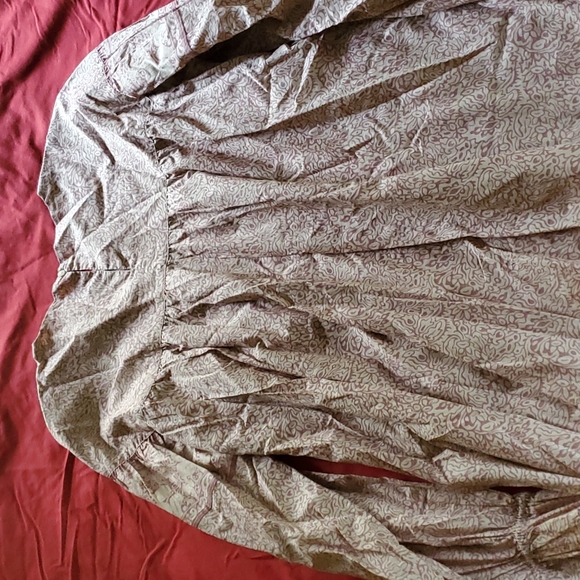 Anna Sui 100% Cotton Boho Top M - Picture 5 of 5